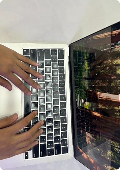 Laptop workspace